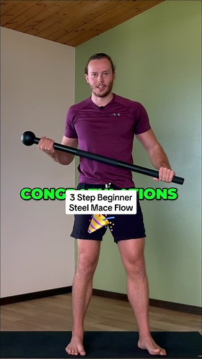 3 Step Beginner Steel Mace Flow for Effective Workouts