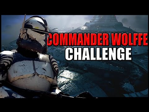 The Commander Wolffe Challenge! - Star Wars: Battlefront 2 (Funny Moments Challenge)