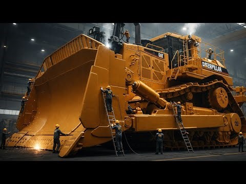 Inside the Billion-Dollar Caterpillar Factory | World’s Largest CAT D11 Bulldozer (Full Documentary)