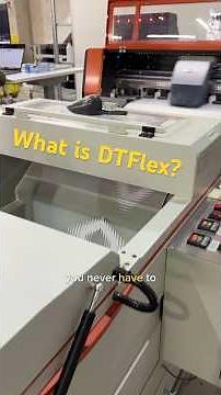 What is DTFlex? DTF #dtf #dtfprinting
