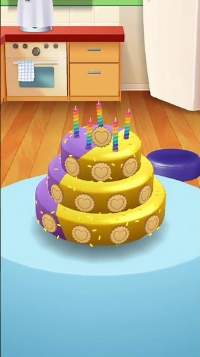 Tom's birthday celebration| gameplay #shorts#talkingtom