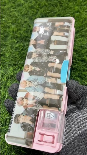 BTS Pencil Box with Stationery collection #schoolsupplies #btsstationary #stationery