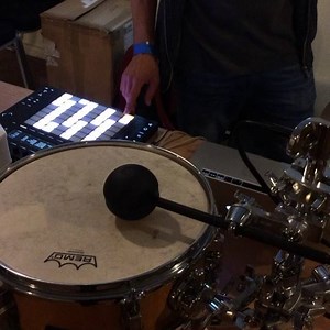 48K views · 1K reactions | Im at the music tech fest in Berlin to perform two songs with the music Box and the modulin, stumbled over this nice creation by @madeinpolyend in the beginning of this video we experimented with having the beaters loose for more visibility in the movement and at the end we tightened the screws to have the playability perfect. (This is how the beaters are made to work). | Wintergatan | Facebook