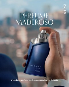 NUEVO perfume Magnat Elite de ésika: sofisticado aroma maderoso para el hombre que vive el éxito por todo lo alto 🔝 | ésika