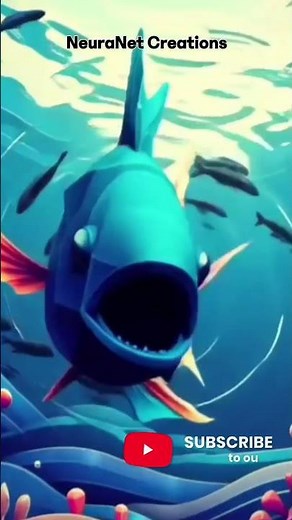 Stunning Ocean Animation: Watch This Stylized Fish Evolve!