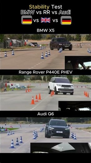 Stability Test : BMW vs Range Rover vs Audi !!!