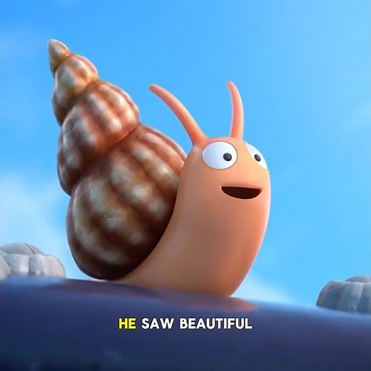 The Little Snail That Traveled With a Whale