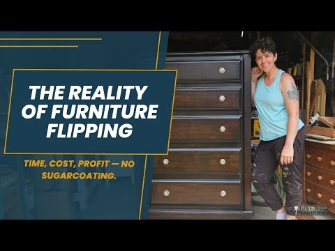 The Real Side of Furniture Flipping | No shame in not having it all together