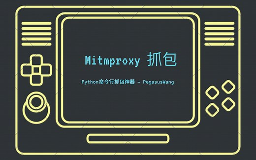 Python 命令行 APP抓包神器 mitmproxy，抓你没商量