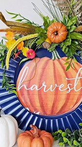14K views · 313 reactions | This Dollar Tree Fall Craft is so easy and fun to make!The plate is gorgeous! What do you think? #dollartreediy #falldecor #fallcrafts #handmade | DIY Beauty On Purpose | Facebook