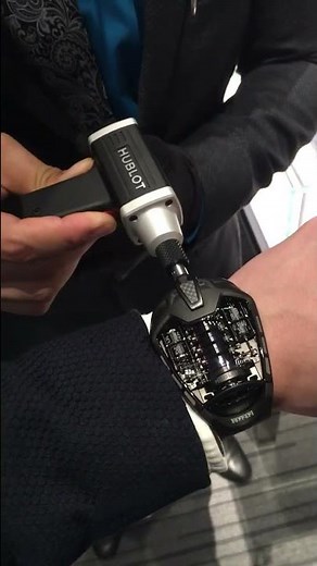 Refueling the $345,000 Hublot LaFerrari Watch