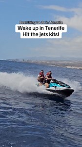 Tenerife and jet skis are the absolute best combination #tenerife #tenerifefirstexcursions #jetski #summer | Tenerife First Excursions
