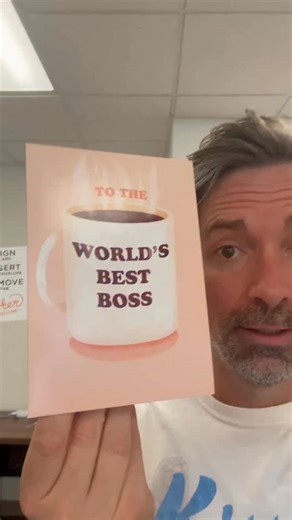 Boss day is coming up: this card loops for hours once prepared and the opened. #boss #job #office #card | Joker Greeting