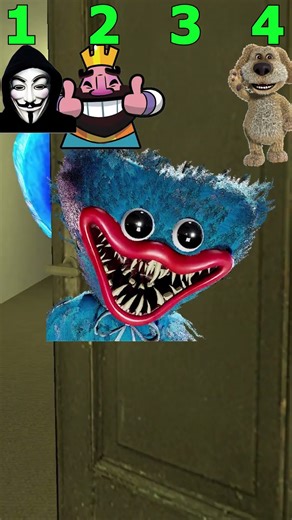 Anonymous Vs Clash Royal Vs Huggy Wuggy Vs Talking Ben Guess Nextbot Gmod