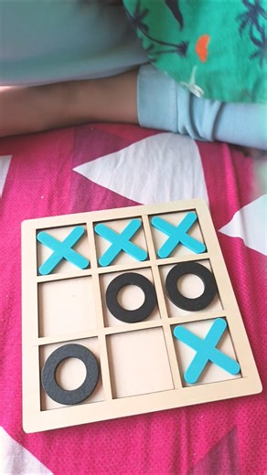 Tic-tac-toe Best Win #hack ever. You' re Welcome. #win🔥😈🔥 knots and crosses #viralvideo
