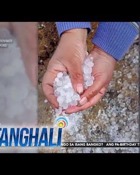 Hailstorm sa tag-init | Balitanghali