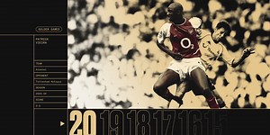 Best Premier League performances: No 20, Patrick Vieira for Arsenal v Tottenham