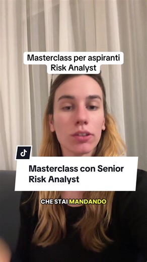 Masterclass con Senior Risk Analyst - martedì 16 ore 20.00 Maggio info nel link in BIO #python#finanza#finance