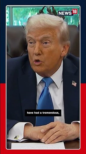 Trump on Covid vaccines: 'I had one and look I am here' | #shorts