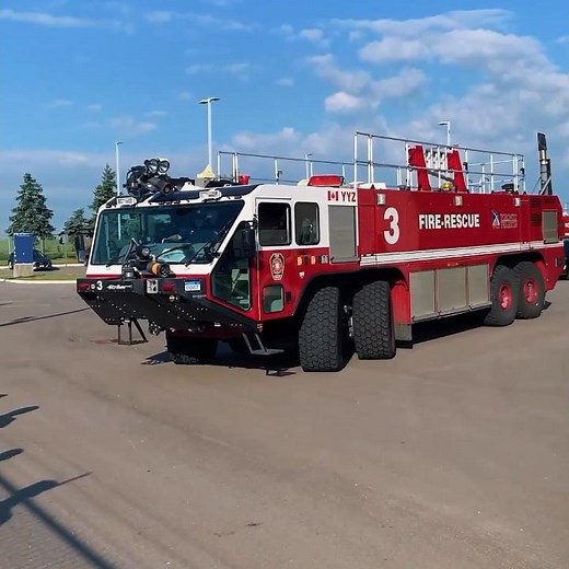 Why Airport Fire Trucks Are So Different! 🤯