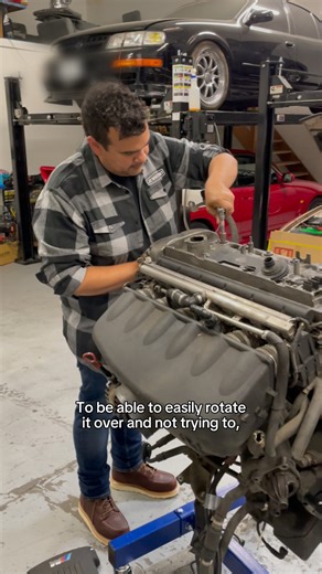 Built to hold its own. 💪 Check out our review of this @TeamJCWhitney Engine Stand—strength, stability, and ease of use for your next engine project. | CarParts.com