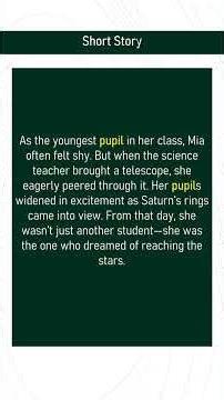 pupil # Expand Your English Vocabulary