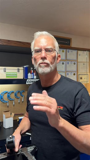 Engine Bearing Clearance. How we measure it #enginebuilding #autorepair #enginerepair #autoshop #enginebuild | Dave’s Autocenter