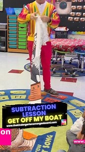 48K views · 224 reactions | Get off my boat is the most fun and effective subtraction lesson! Watch this video to see how it works and then click the link for more videos and details on our Get Off The Boat lessons! https://thekindergartensmorgasboard.com/2024/05/subtraction-activities-for-kindergarten.html | Kindergarten Smorgasboard | Facebook