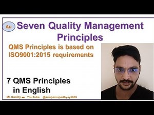 #Sevenqmsprinciples #7qms Principles/QMS Principles in English/ISO9001 Principles #qms