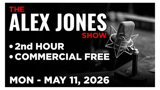 ALEX JONES [2 of 4] Monday 5/11/26 • NETANYAHU SAYS IRAN WAR IS NOT OVER UNTIL HE SAYS SO! • Alex Jones Network