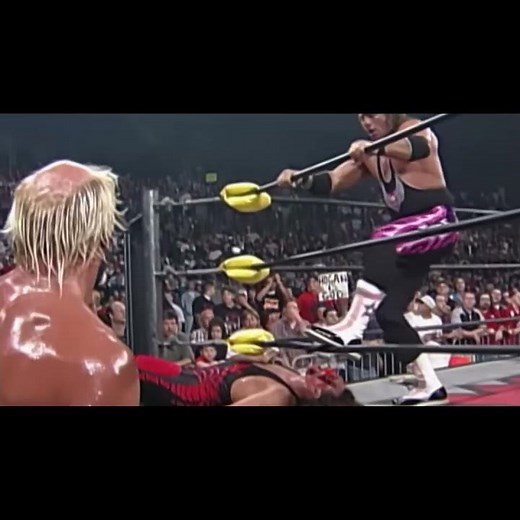 BRET HART & HOGAN BRUTALIZED STING ON NITRO! 😱💥 (WCW 1998)