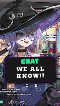 When Chat knows you TOO WELL #vtuber #envtuber #twitchclips #vtuberclips
