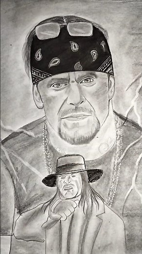 How to Draw The undertaker #drawing #undertaker by ‎⁨‪@theundertaker3360‬ ‪@YavikaArts‬ #wwe