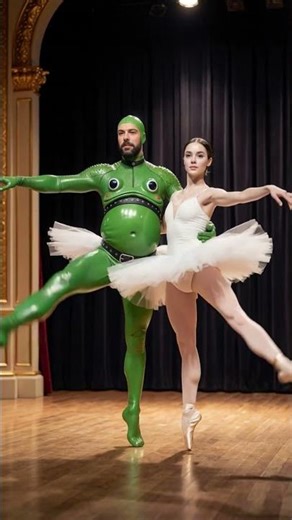 Froggy Dude Becomes a Ballerino 🐸🩰