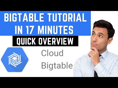 BigTable Tutorial NoSQL Google Cloud Platform Pruthvi IT Center