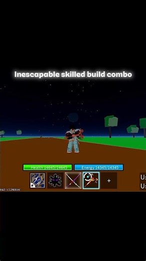 Bes inescapable skilled build combo in blox fruit #bloxfruits #pvp
