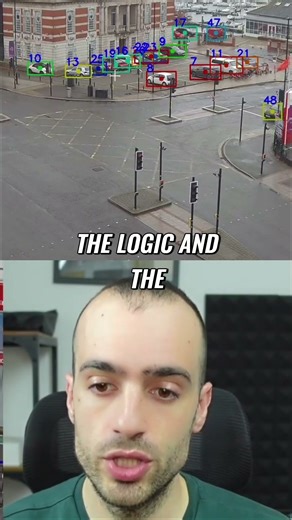 AI DETECTS VEHICLES FASTER: Bigger Images, Simpler Code! #shorts