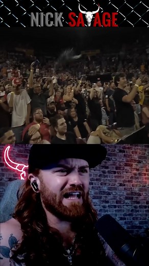 Fight Crowd ERUPT and Shout USA ! 👀 | Nick Savage