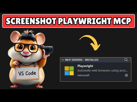 How to Take Screenshot with Playwright MCP Server in Visual Studio Code