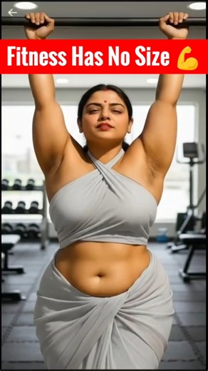 Plus Size Power 💪 | Curvy Woman Lifts Heavy Barbell Perfect Deadlift