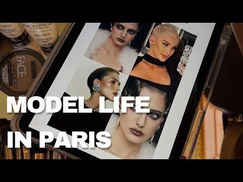 Paris Fashion Week Model Vlog | Day in the Life of a Working Model