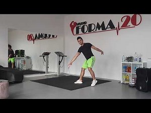 Aero dance choreography fitness aerobic cardio training workout