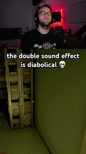 the double sound effect is crazy work 💀