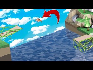 Building Bridges That No Sane Person Would Ever Use (Poly bridge 2 Gameplay)