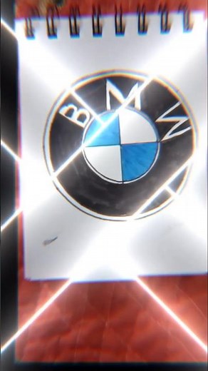 HOW TO DRAW BMW CAR LOGO DRAWING STEP BY STEP DRAWING ☺️