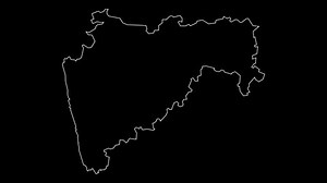 Maharashtra India State Map Outline Animation Stock Footage Video (100% Royalty-free) 1037907707 | Shutterstock