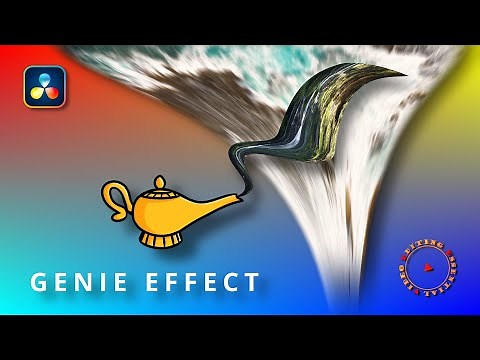 Create Genie Effect Animation and Transition Macro using Fusion Tools in DaVinci Resolve 17