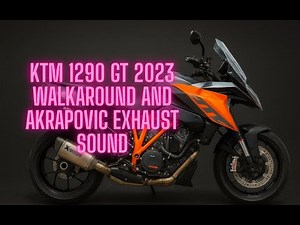 KTM 1290 GT 2023. Walkaround And Exhaust Sound [Akrapovic]