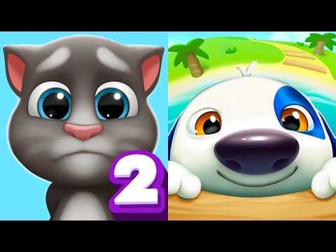 My Talking Tom 2 vs My Talking Hank