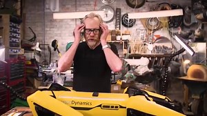 Adam Savage Built a Robot Dog-Driven Rickshaw